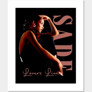 Sade Adu Lovers Live Posters and Art